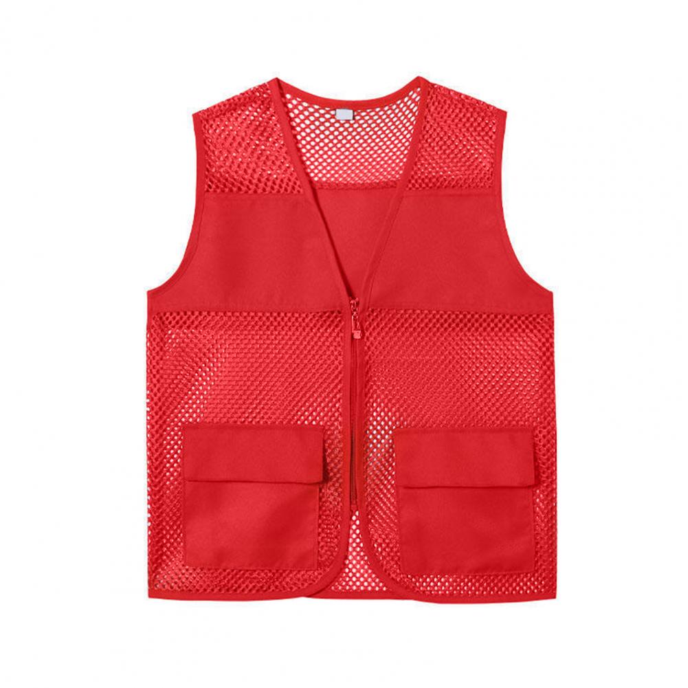 Fishing Kit Compact - Gilet da pesca con cerniera scavata,