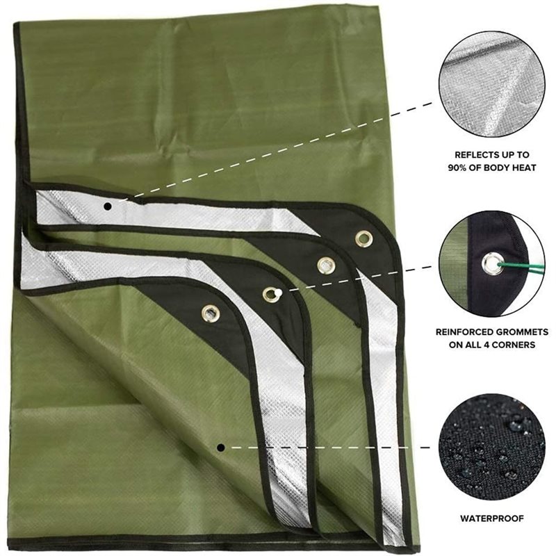 Telo Isolante Riutilizzabile,  - Survival Blanket Reflective recensione e prezzo