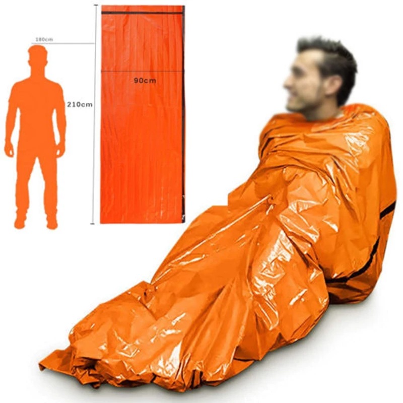 Sacco a pelo portatile imperme - Emergency Mylar Tent recensione e prezzo